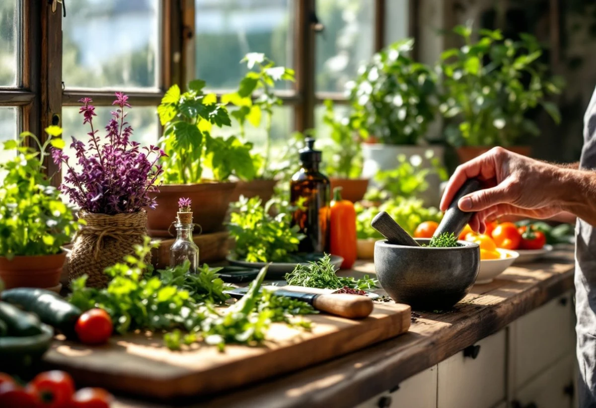 Les herbes aromatiques : trésors de santé et de terroir