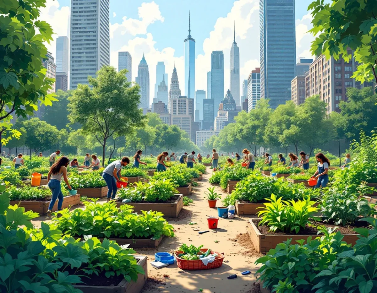 Jardins partagés : une nouvelle ère de verdure urbaine