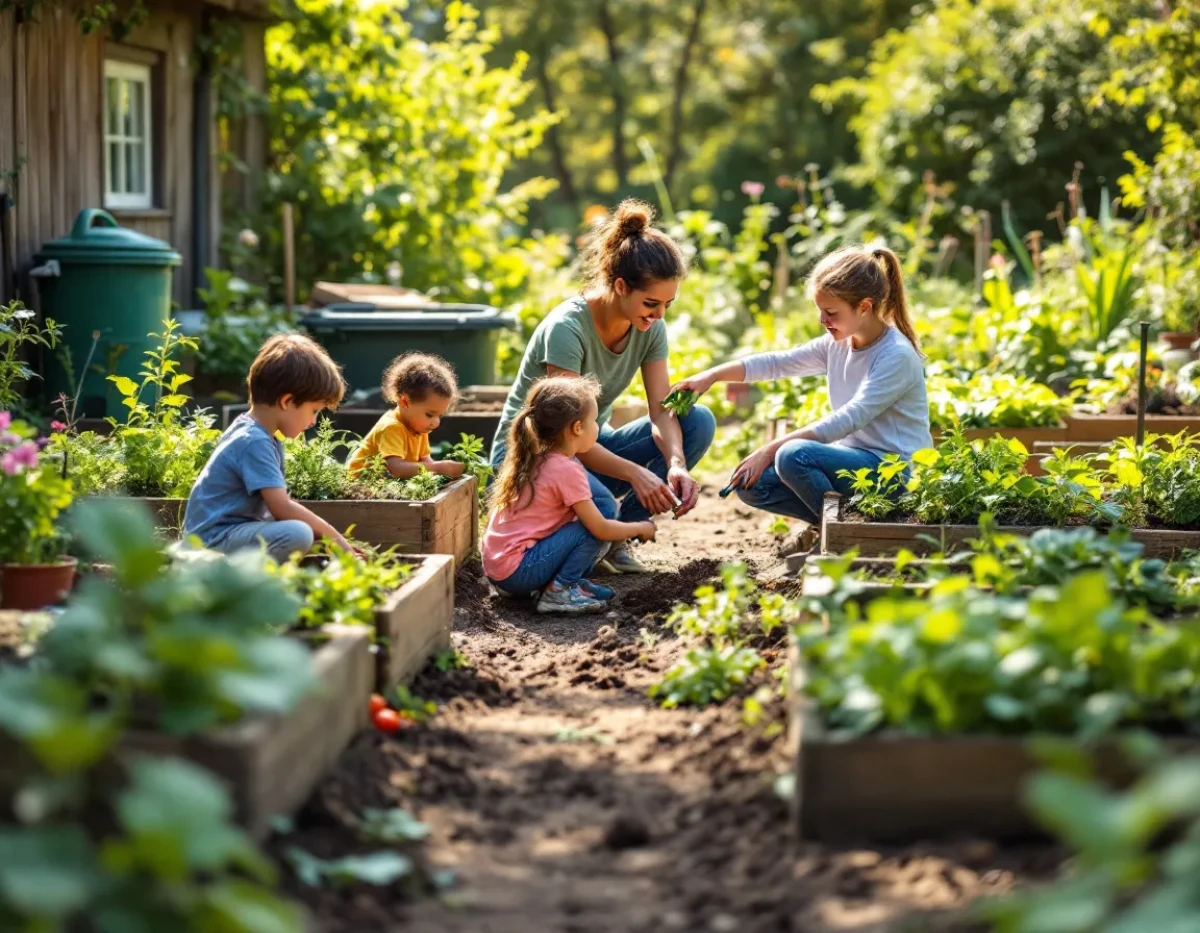 Rôle de la nature dans l'éducation alimentaire