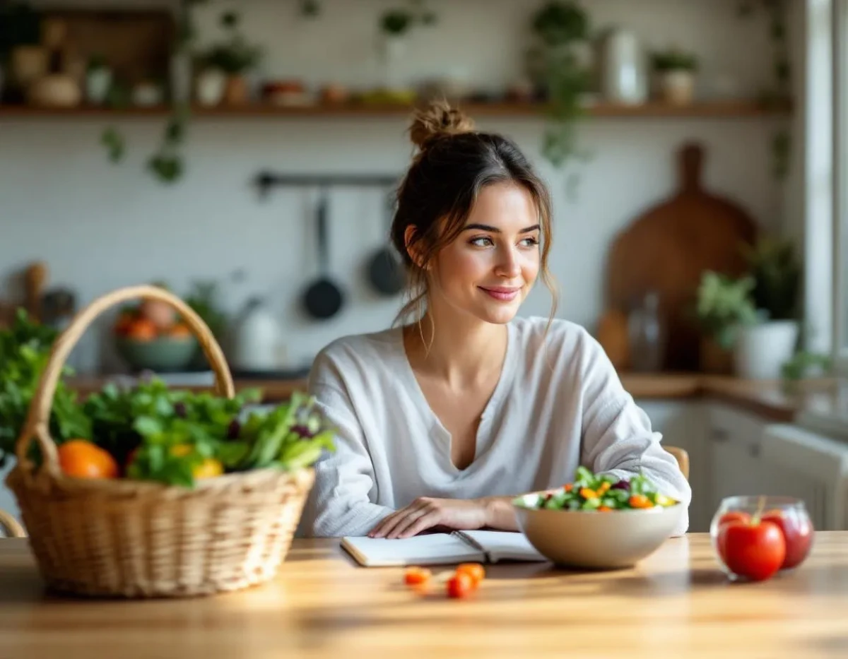 Alimentation en pleine conscience avec des produits locaux