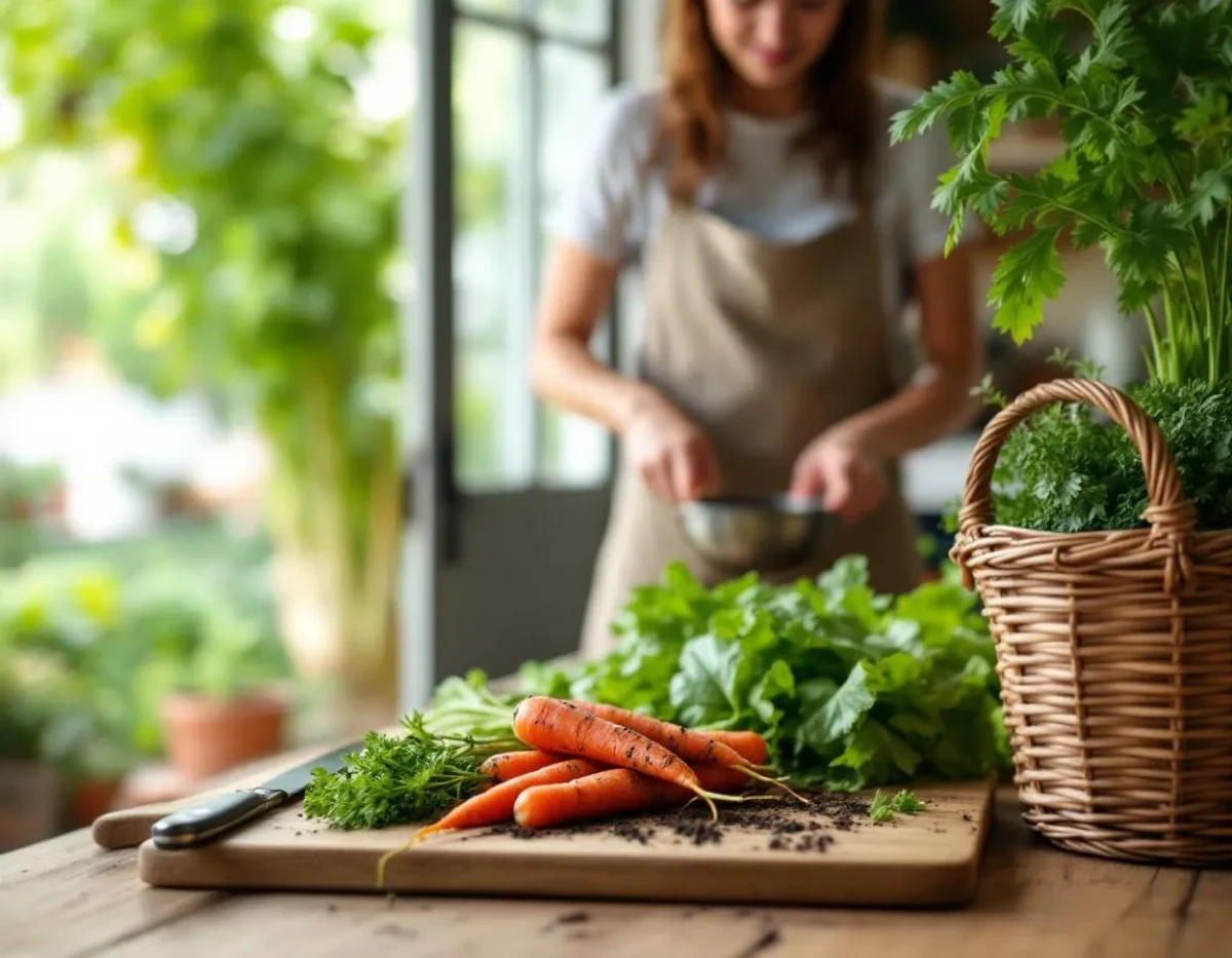 La permaculture comme fondement d'une cuisine saine