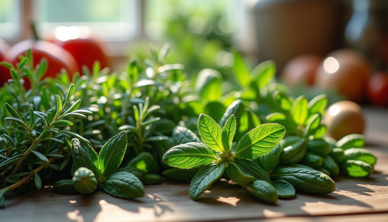 Des herbes aux vertus médicinales dans la cuisine de terroir