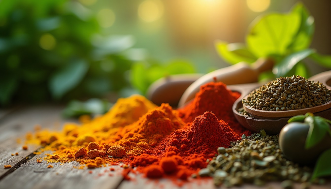 Les bienfaits santé des épices et aromates locaux
